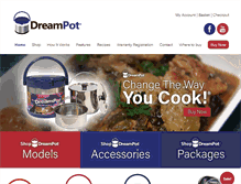 Tablet Screenshot of dreampot.com.au